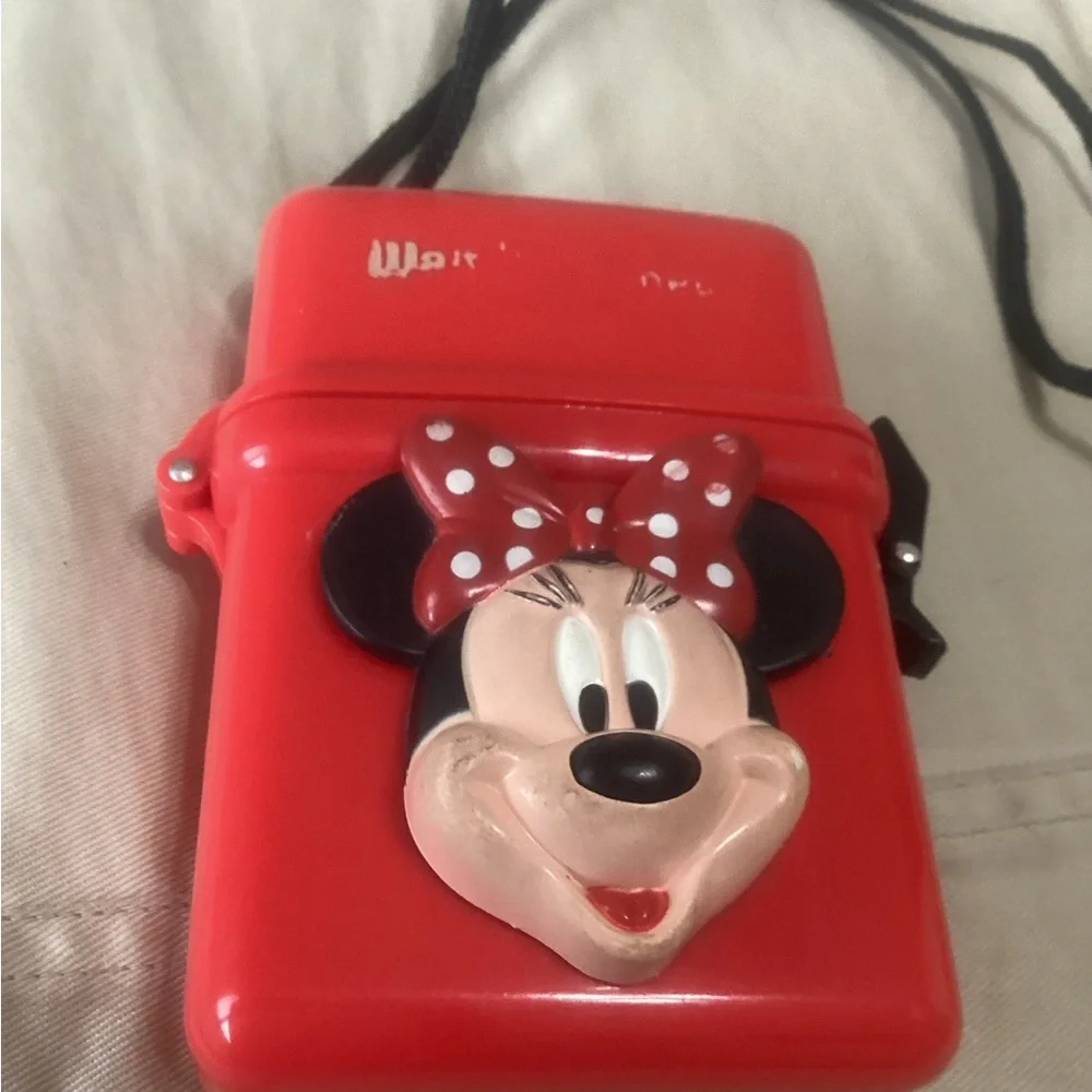 Walt Disney vintage red